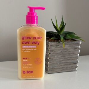 b.tan Glow Your Own Way 1 Hour Express Self Tanner -